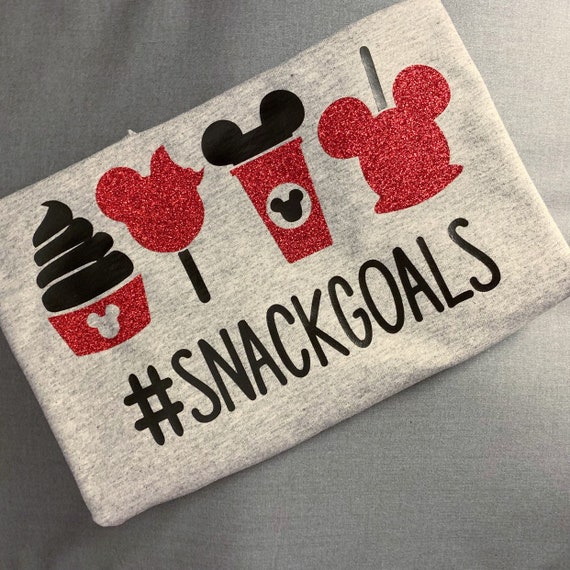 Disney Shirts Snack Goals Shirt Disney 
