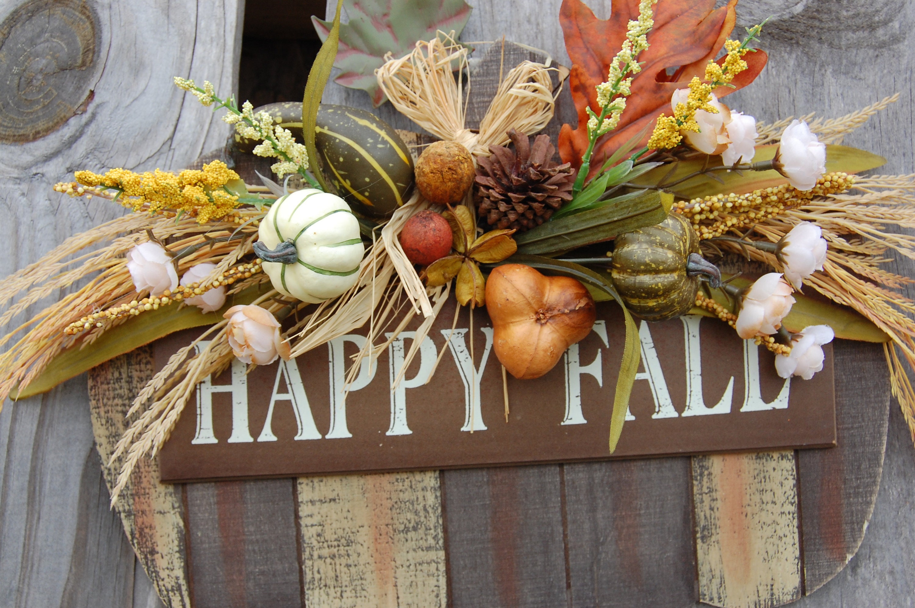 Colgador de puerta de otoño percha de pared de otoño | Etsy