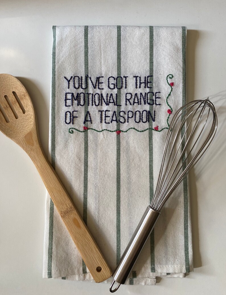 Harry Potter Kitchen Towel You have the emotional range of a teaspoon 31 x 31 inches