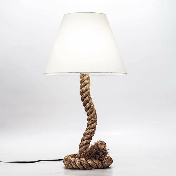 rope bedside lamps