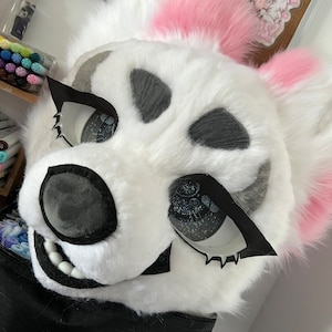 Custom fursuit head commission
