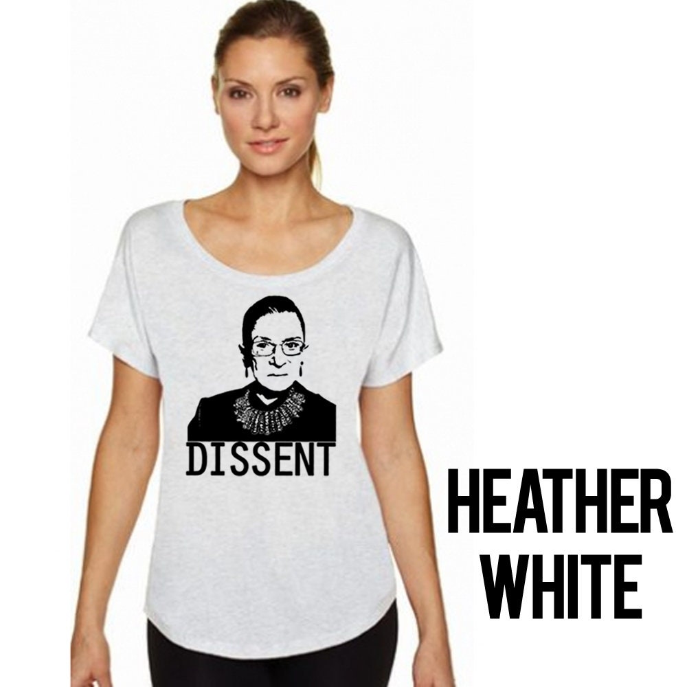 I Dissent Feminist T-Shirt Cute RBG Ruth Bader Ginsburg