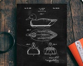 Duck Decoy Patent Print,1952,Duck Decoy Poster,Duck Hunting Print, Duck Hunter Gift,DIGITAL DOWNLOAD