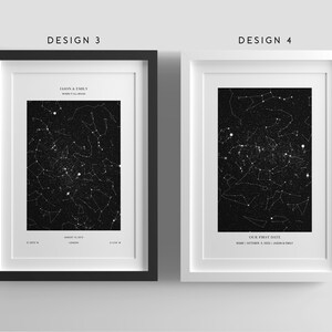 DIGITAL Star Map Print by date,Engagement Gift,Night Sky Print,Anniversary gifts,Night We Met,Day You were born,Fathers day gift,Mothers day