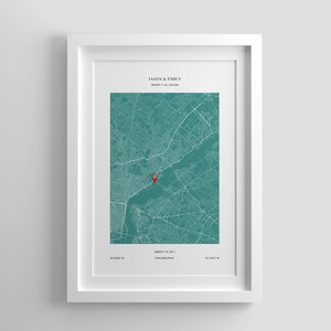 Jahrestag Karte Druck, individuelle Karte Drucke, Reise Karte Poster, Abenteuer Karte Geschenk, personalisierte Karte, Stadt Druck, Karte Druck Poster, Karte Wand Kunst Dekor