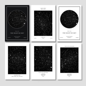 Custom Star Map Print,Engagement Gift,Anniversary Gifts,Star Map Poster,Birthday Gift,Night You were Born,Where it all began,Wedding Gift