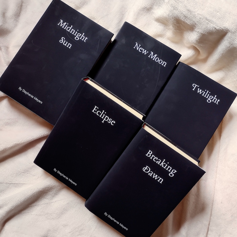 Twilight Dust Jackets Book Covers Etsy
