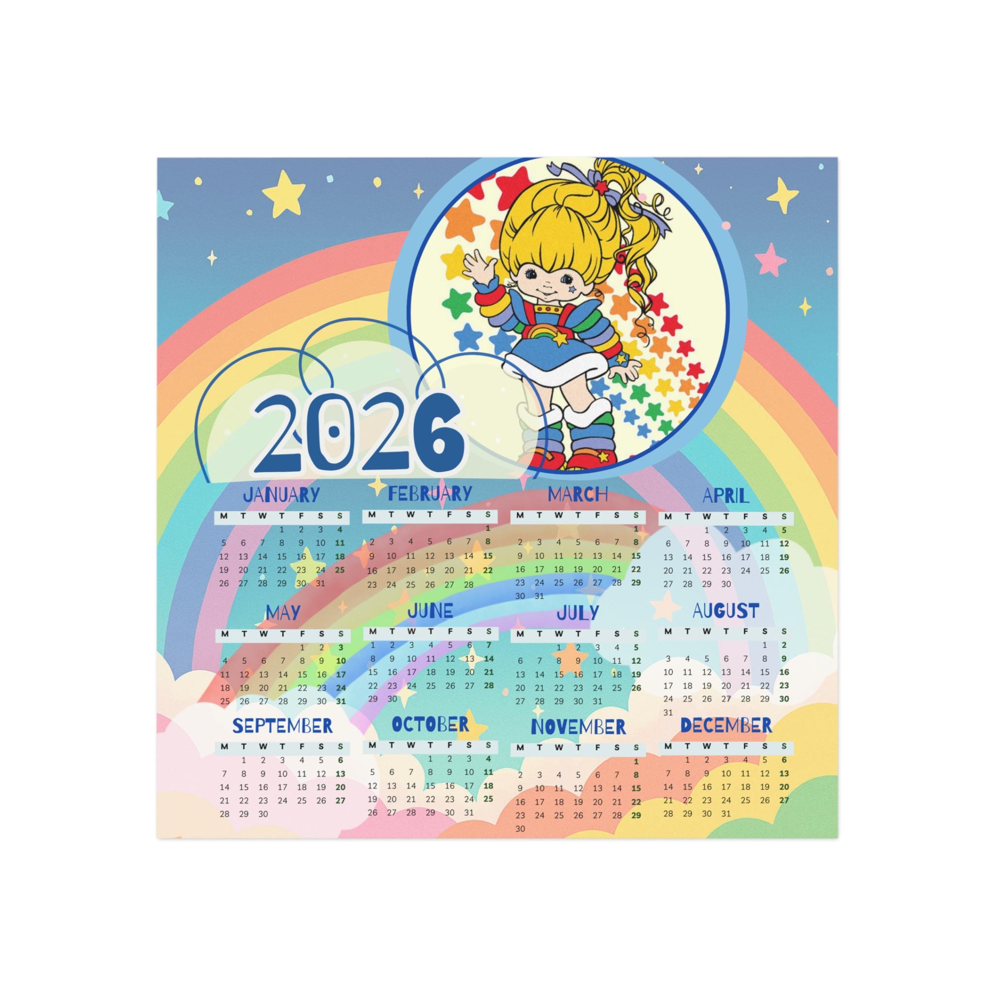 Rainbow Brite / Iridella - Lot De 10 Cahiers Scolaires A4