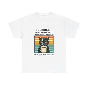 Unisex Heavy Cotton Tee- Shhhhhhhh