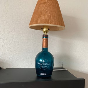 Nautical Gin Bottle Lamp