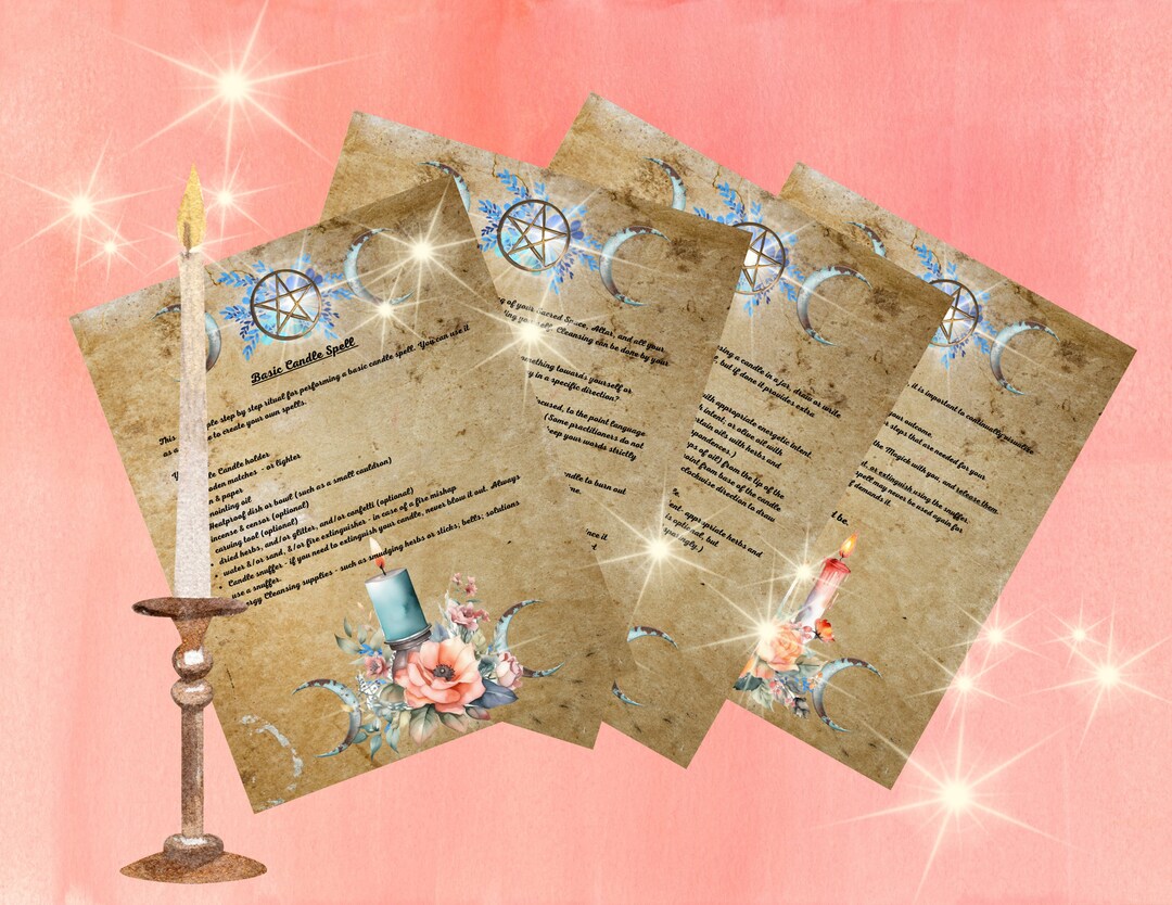 How to Do Candle Magick.basic Candle Prep for Spell.create Your Own