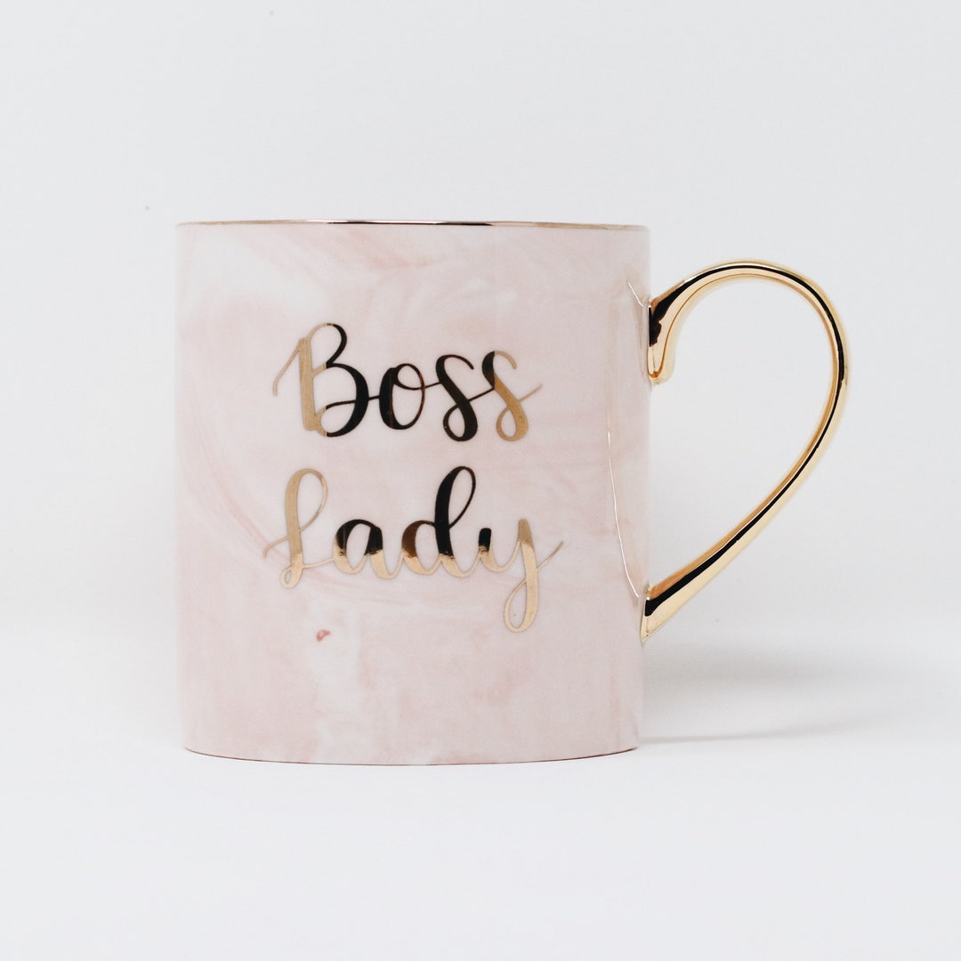 Boss Lady Mug Boss Coffee Cup Boss Mug for Women Boss Babe Etsy