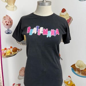Vintage 70s | The Beatles Beatlemania Broadway Musical Promo Graphic T Shirt Black Short Sleeve Crewneck John Lennon Paul McCartney Ringo