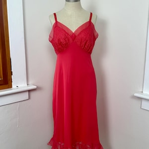 silk slip dress coral under $500 Coral Slip Dress