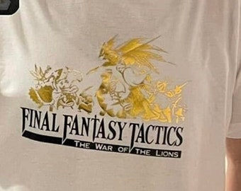 Final Fantasy Tactics - The War of the Lions Logo Shirt