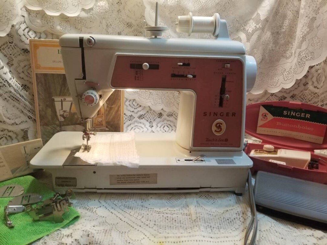 Singer Touch and Sew 626 PINK Edition Professionally Serviced Etsy
