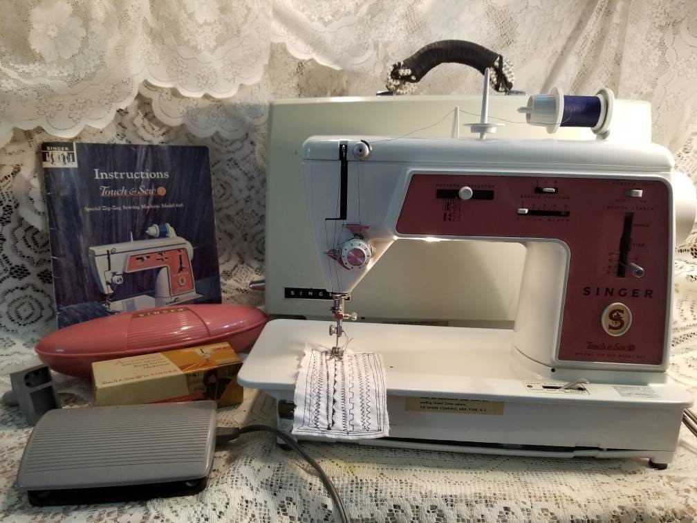 Singer Touch and Sew 626 Pink Edition Servicio profesional Etsy México