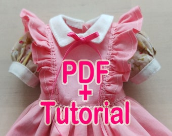 Paola Reina doll Dress Dgital pattern. simple sewing guide, tutorial, pattern