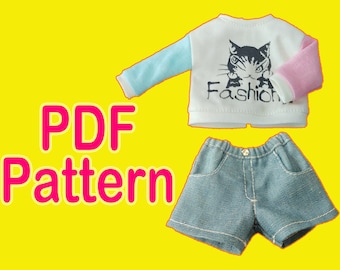 Paola Reina clothes Sweatshirts& Shorts  Digital  pattern