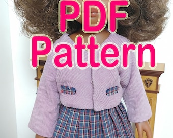 Paola Reina clothes  Jacket& Accordion skirt Digital  pattern