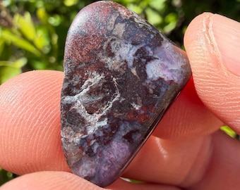 Polished Sugalite Specimen: Rare South African Reiki Stone, 5.49 grams