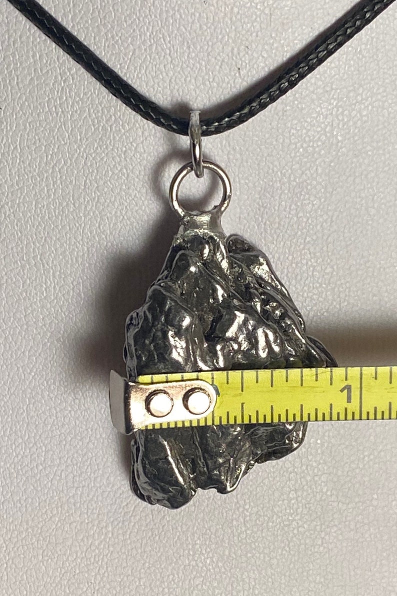Campo del Cielo Meteorite Pendant 26.08 grams a unique Triangular shape and a gift from the cosmos