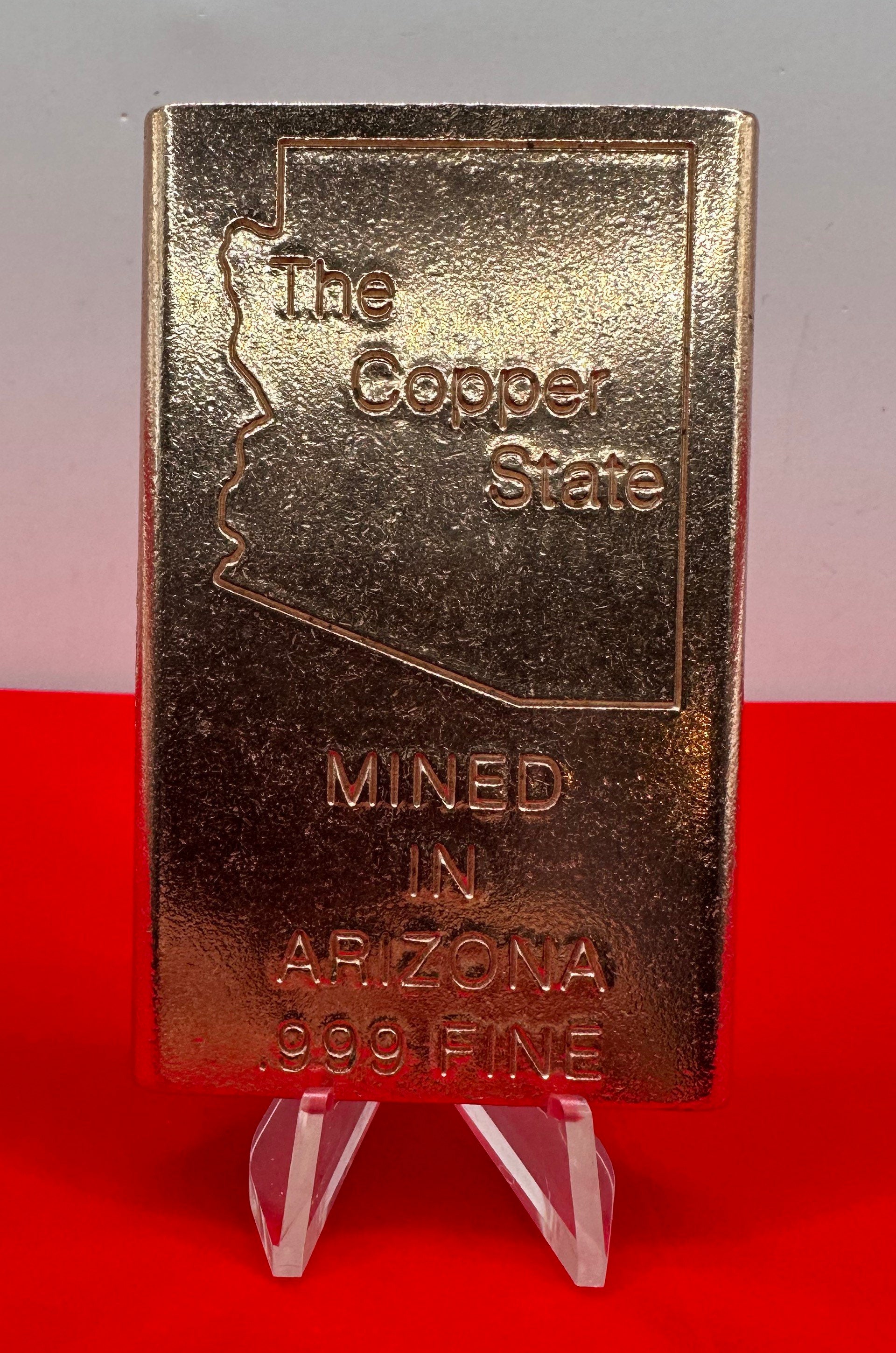 Arizona Copper Ingot - One Ounce