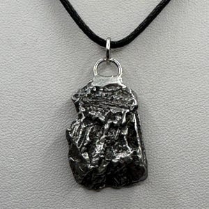 Aletai Meteorite Pendant: Space Jewelry, Astronomy Gift. 12.23 grams