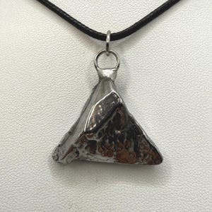 Aletai Meteorite Pendant: Authentic Space Jewelry, Coamoc Jewelry, 18.87 grams