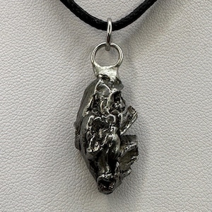 Aletai Meteorite Pendant: Cosmic Jewelry, Astronomy Jewelry, 8.51 grams
