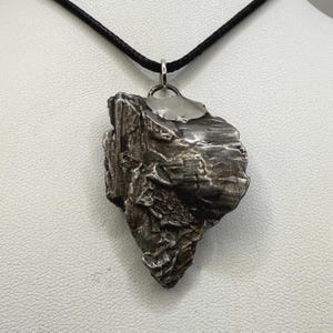 Aletai Meteorite Pendant: Authentic Space Jewelry, Cosmic Jewelry, 23.62g