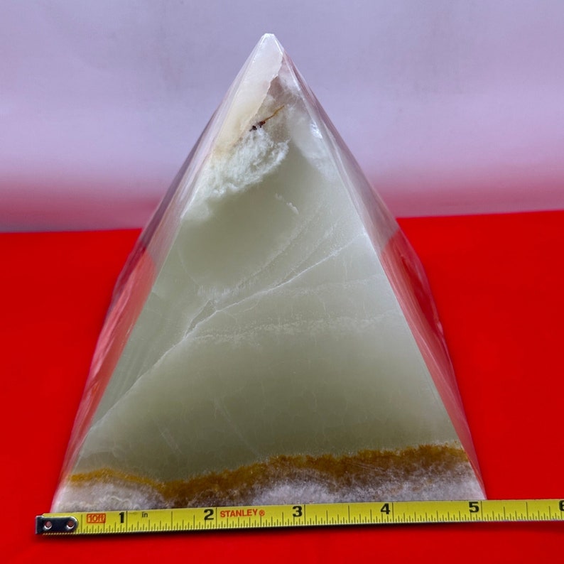 Beautiful High Quality Green Onyx Pyramid, Rock Collection, Home Decor ...