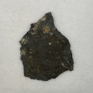 NWA 11182 Moon|Lunar Meteorite Slice, Rare Moon Meteorite, Moon, Astronomy Gift, Meteorite Collection, Feldspathic Breccia, 3.64 grams