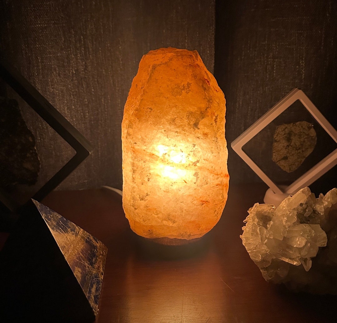 Beautiful Himalayan Salt Crystal Lamp, Crystal Lamp, Healing Energy