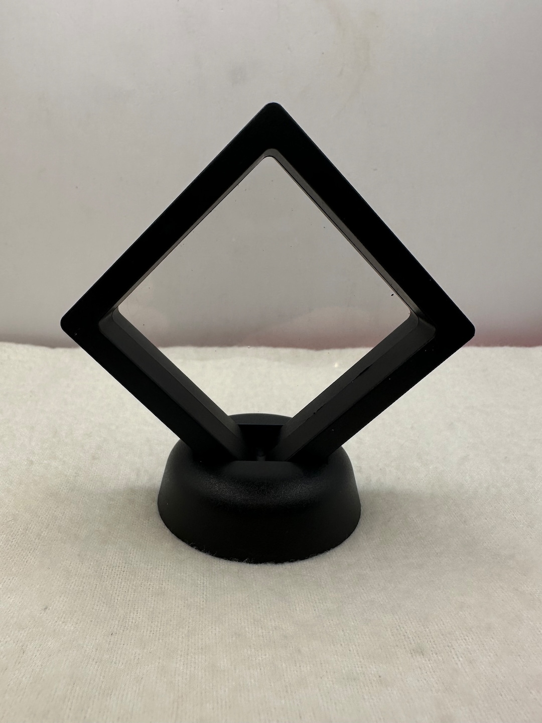 Display Cases, Small Display Cases, Lot of 3, Mineral 3D Display Case With Stand, Meteorite