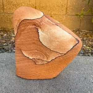Beautiful Sandstone Sculpture from Kanab Utah, Natural, Shinarump, Sandstone, Sandstone Specimen, Rock Collection, 1 lb 1.5 ounces