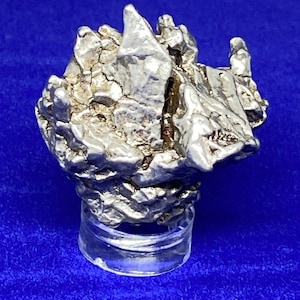 Meteorite Specimen Campo del Cielo 43.39 grams, comes with a display case and stand, The perfect gift