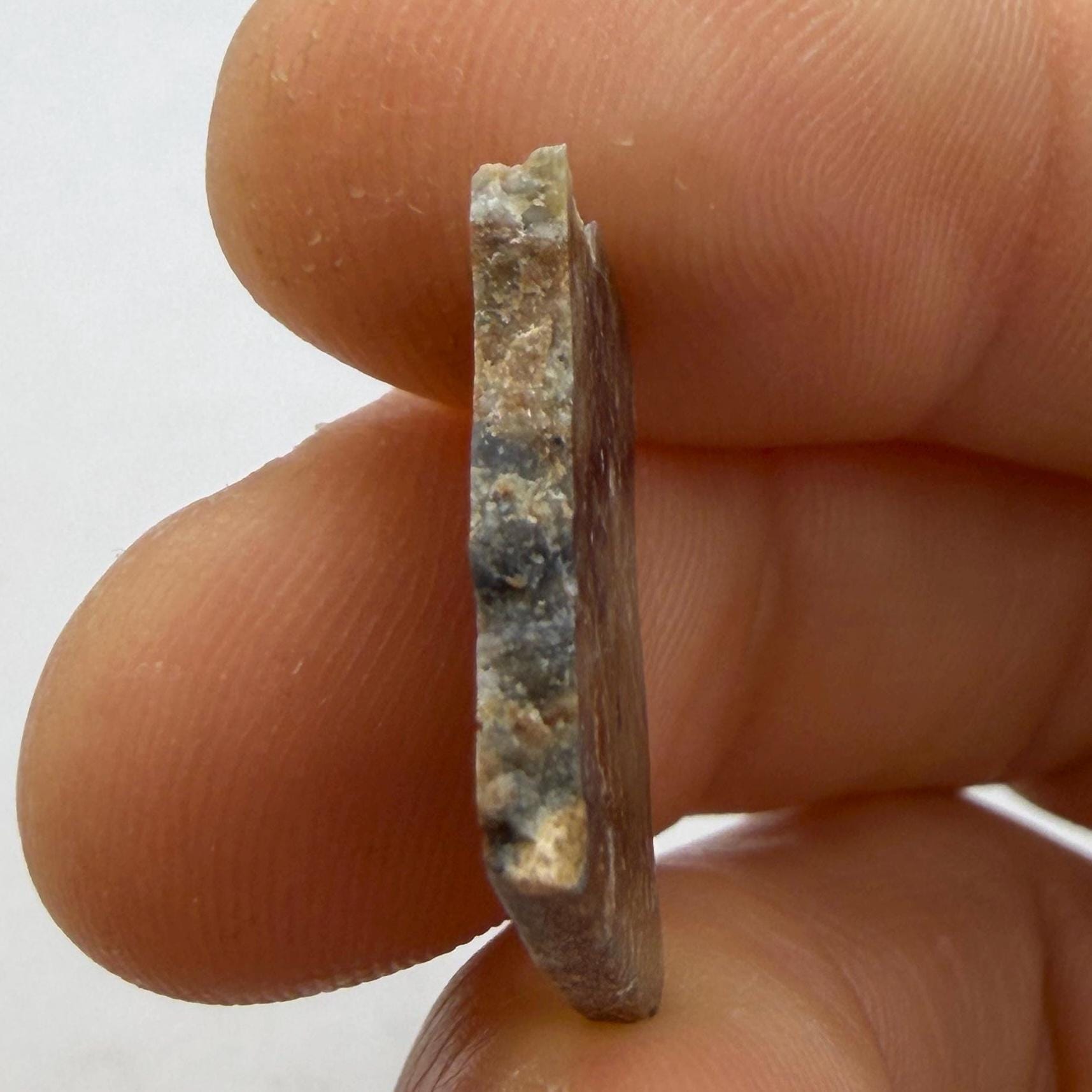 NWA 18045 Lunar Meteorite Slice, Melt Breccia Moon Rock (1.48 Grams) - Etsy