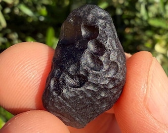 Saffordite Stone: Rare Cintamani, Arizona Tektite - 4.40 Grams