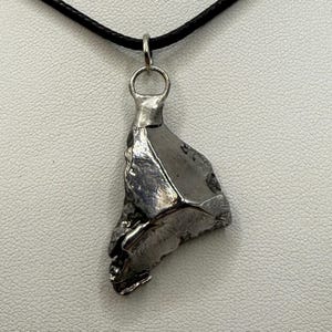 Aletai Meteorite Pendant: Astronomy Jewelry, Authentic Meteorite, 12.82 grams