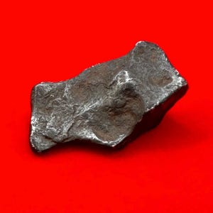 Rare Agoudal Iron Meteorite Specimen: Space Pendant, Comic Jewelry, Morocco, 11.23 grams