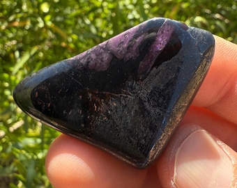 Polished Sugalite Specimen: South African Reiki Stone, 18.34 grams
