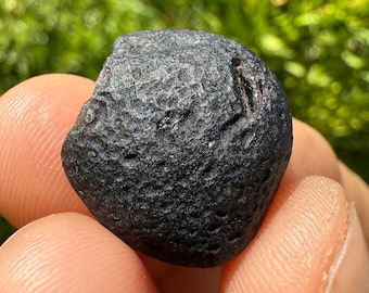 Saffordite Cintamani Stone Specimen: Rare Arizona Pseudo-Tektite, 6.09 grams