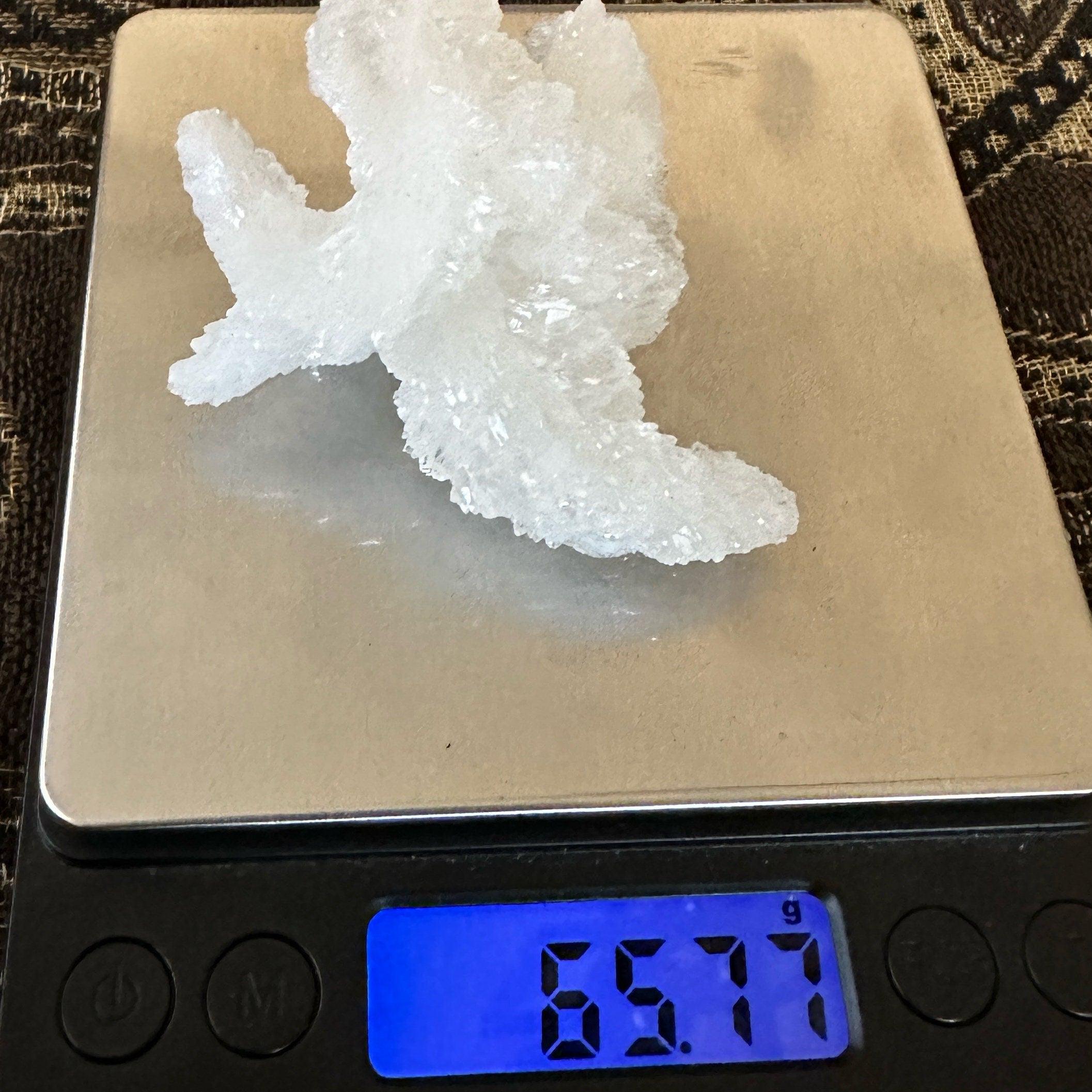 Cave Calcite Crystal, Rare Crystal, Grounding Crystal