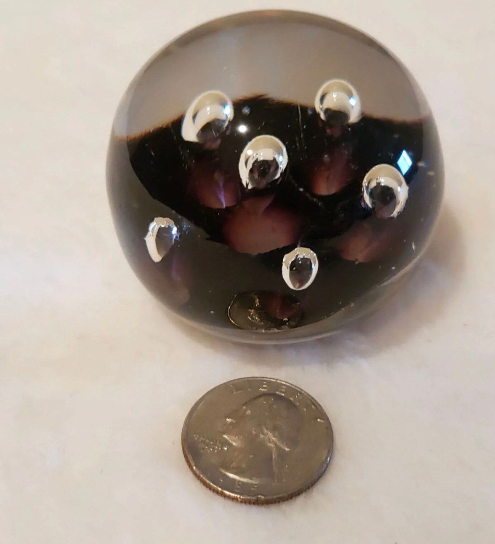 Beautiful and Unique Crystal Paperweight Etsy