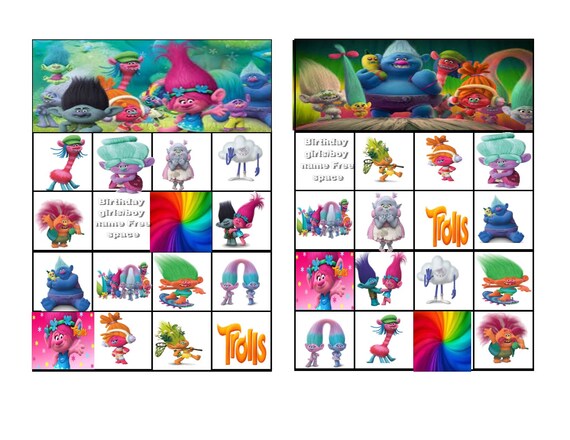 troll bingo