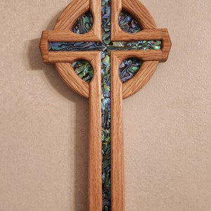Celtic Wall Cross, Oak