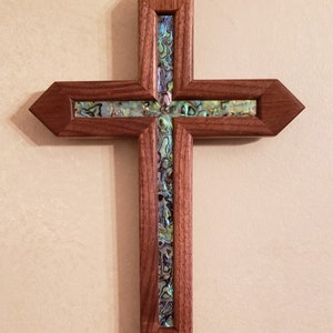 Wood Wall Cross, Walnut
