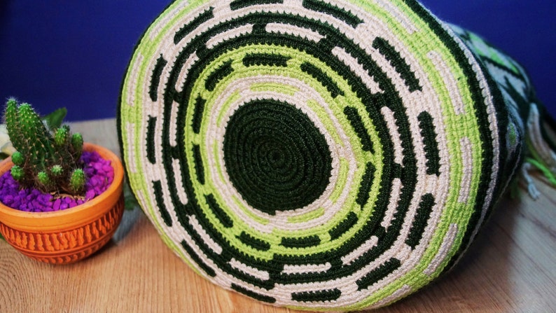 Patrón Bolso Mochila Wayuu Allyson a Crochet imagen 4