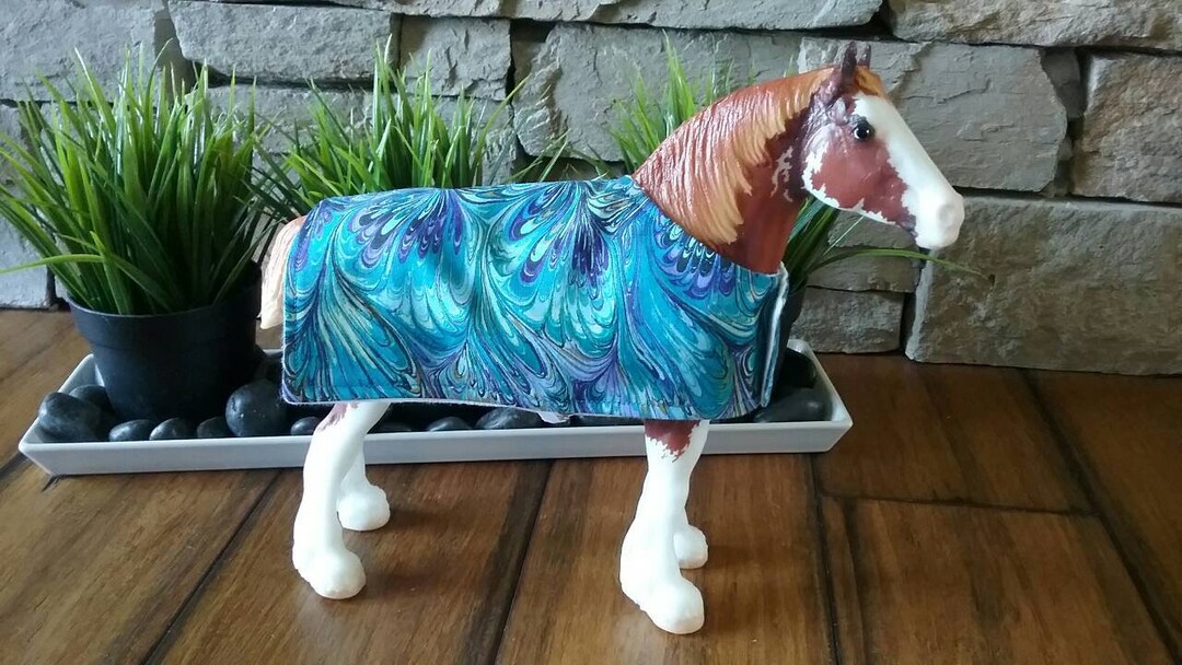 Traditional Model Horse Blankets/more Patterns Available Etsy
